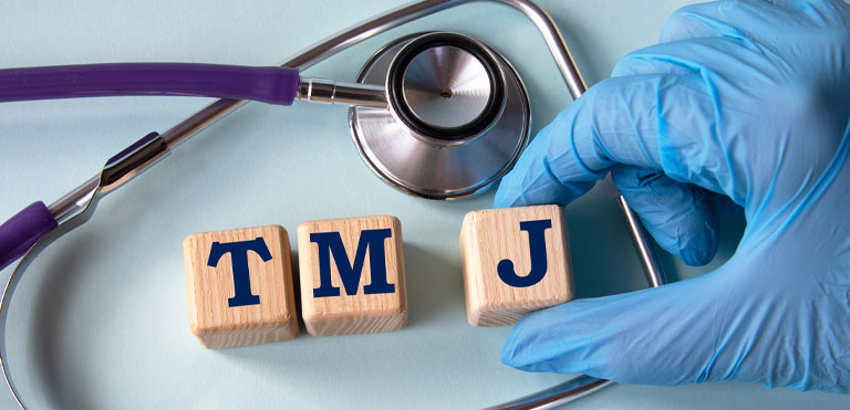 Upper cervical & TMJ management concept.